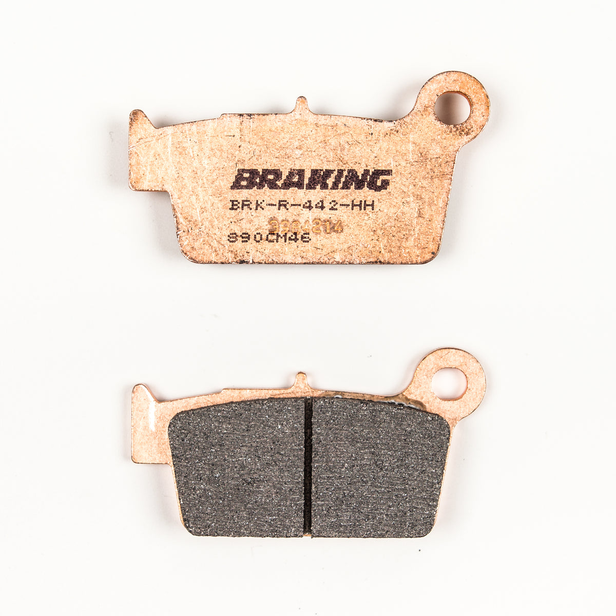 BRAKING Part Number 890CM46 Sintered High-Performance Brake Pad Set for Off-Road Motocross and ATV Racing