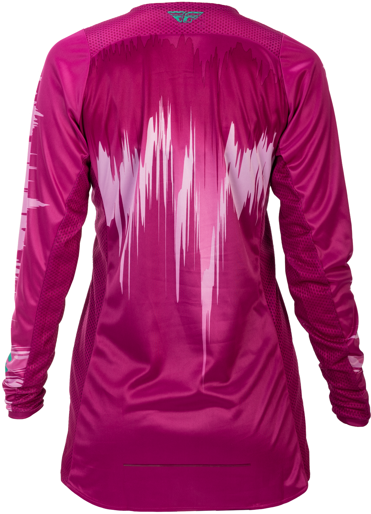 Fly Racing Women's Lite Jersey Pink/Turquoise Small - Offroad Performance Shirt
