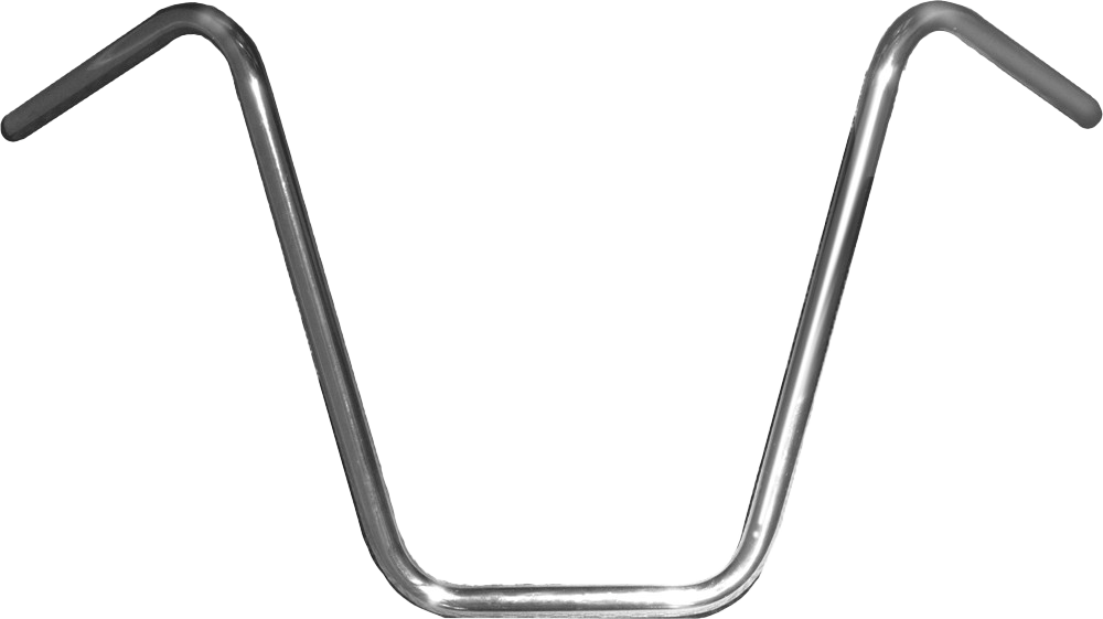 FIRE POWER 7/8" Handlebar Ape Hanger with 14" Rise in Chrome Finish