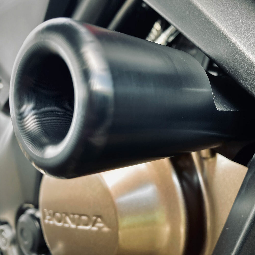 Shogun Motorsports Black Frame No Cut Sliders for Honda CBR300R - Model Year 2015-2021