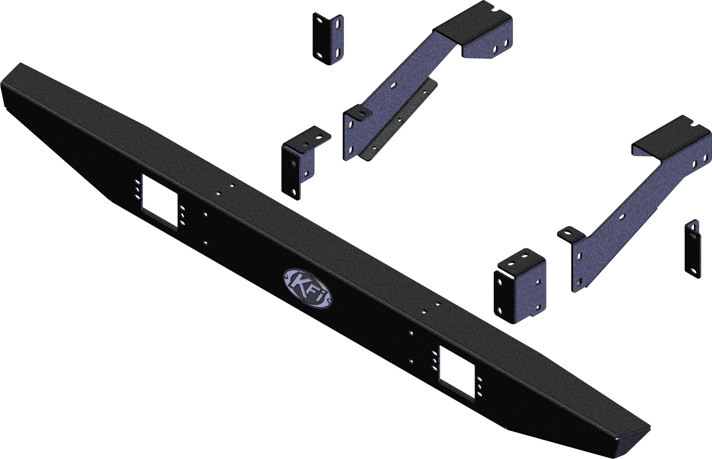 KFI Rear Bumper Pol for Polaris Ranger XP 900 and More