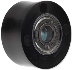 RFX FXCR 10032 55BK Chain Roller, 32 mm Black Universal Drive Component for Offroad Vehicles
