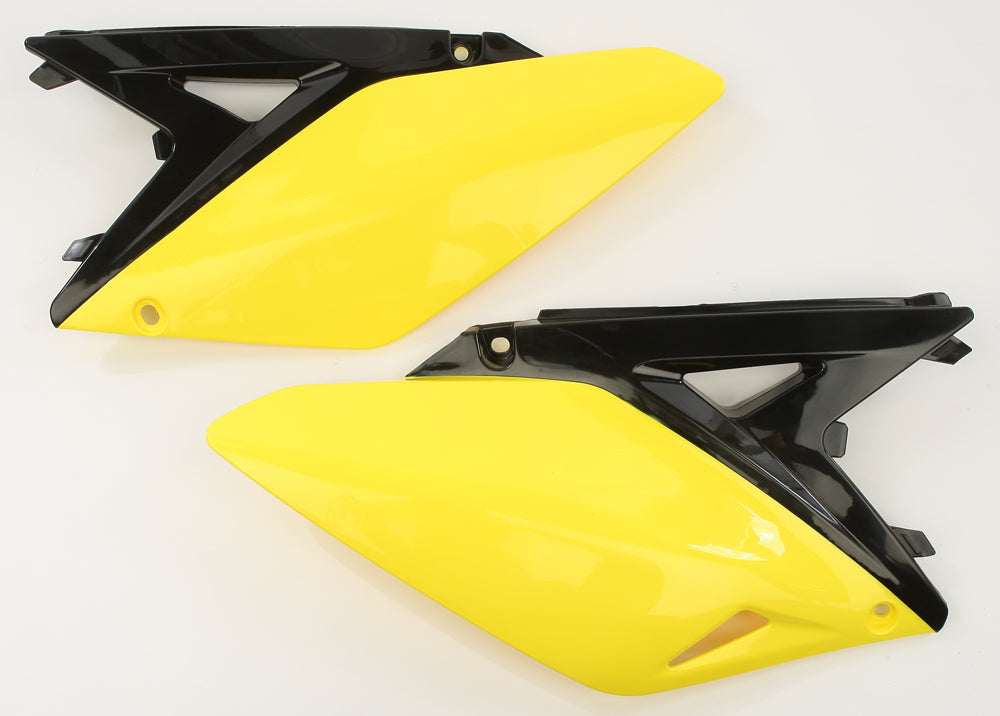 ACERBIS 2171921040 Offroad Side Panels Kit for Suzuki RM-Z250 (2010-2018) in Yellow and Black