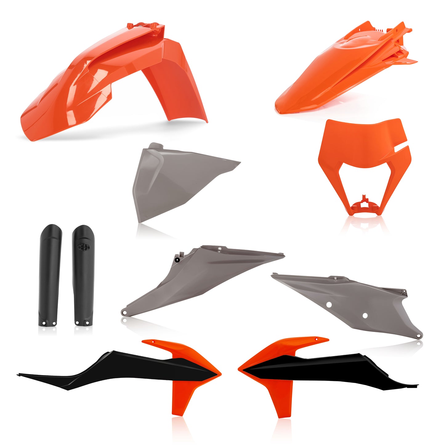 ACERBIS Full Plastic Kit for KTM 500 EXC-F & XCF-W 2020-2021 | Replacement Offroad Body Parts