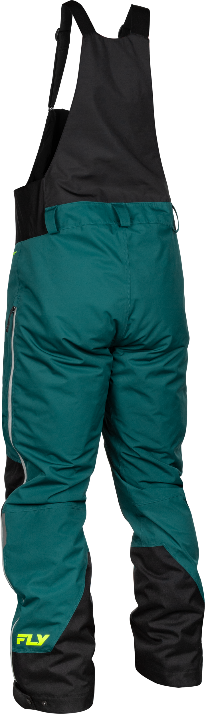 Fly Racing Incline Bib Pants Teal/Black X-Large Tall for Snow & Off-Road Riding