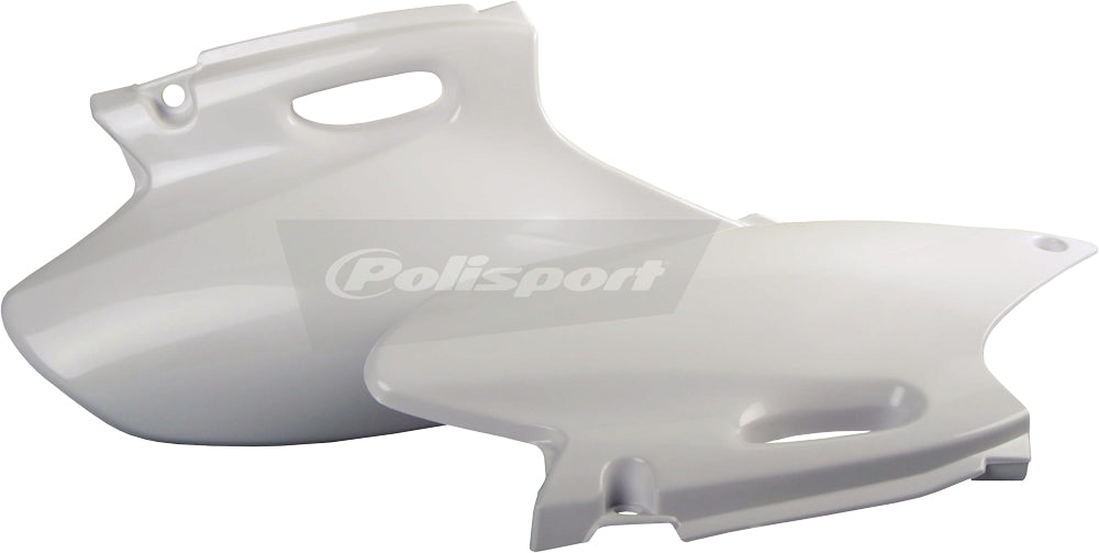 POLISPORT White Side Panels for Yamaha YZ Series Off-Road Motorcycles - Part 8600000001