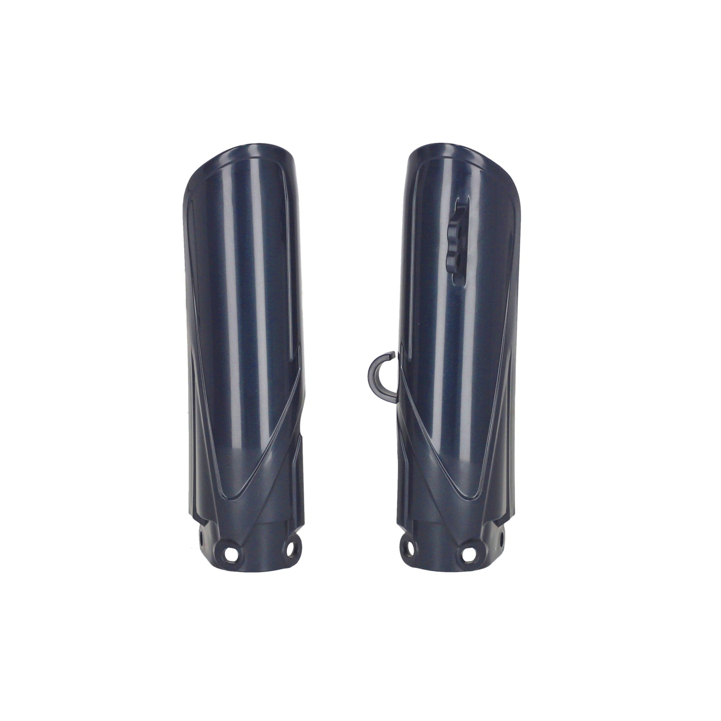 Acerbis Lower Fork Cover Set for Yamaha YZ65 in Dark Blue