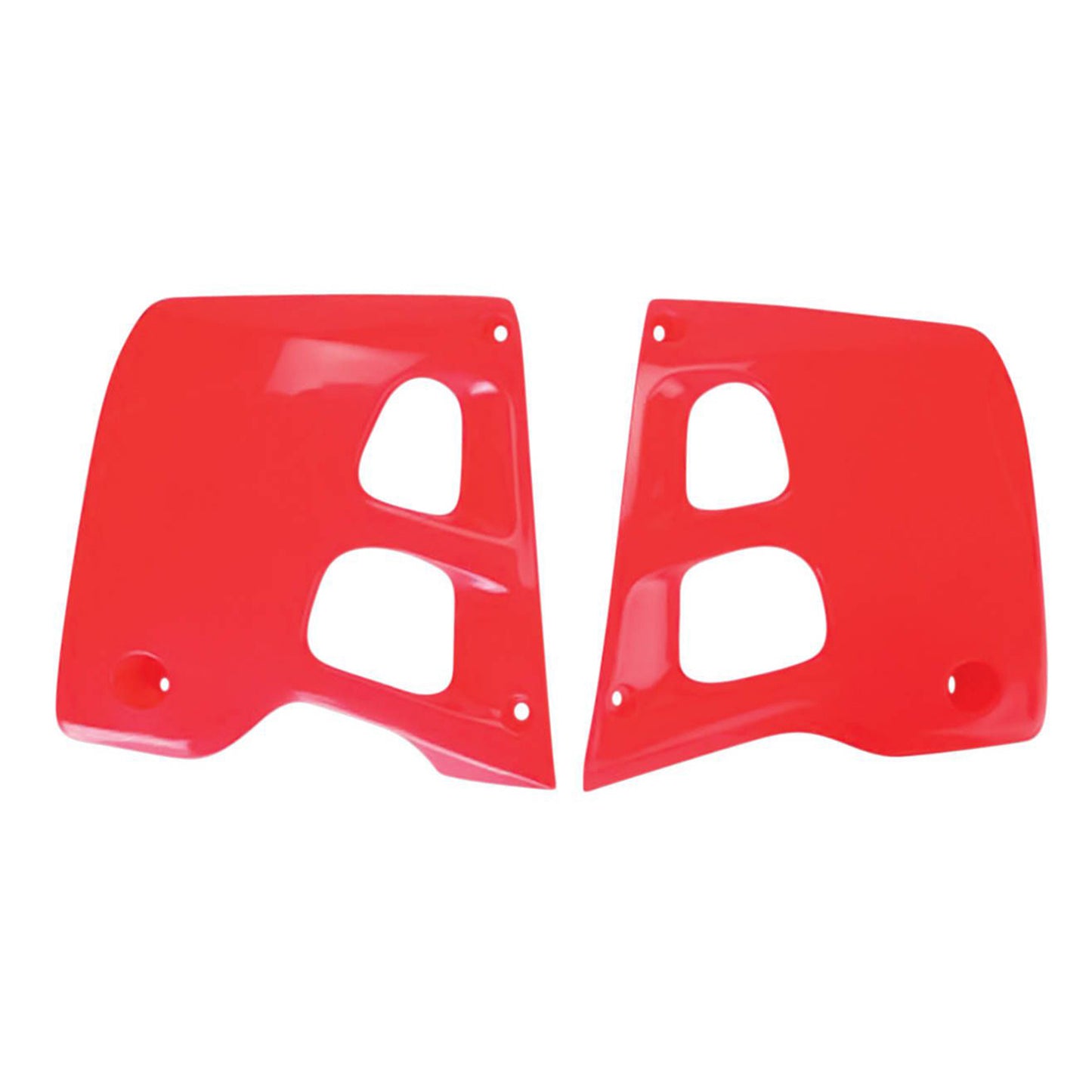 Polisport Radiator Scoop for Honda CR125R 1991-1992, Red Offroad Replacement Body Part