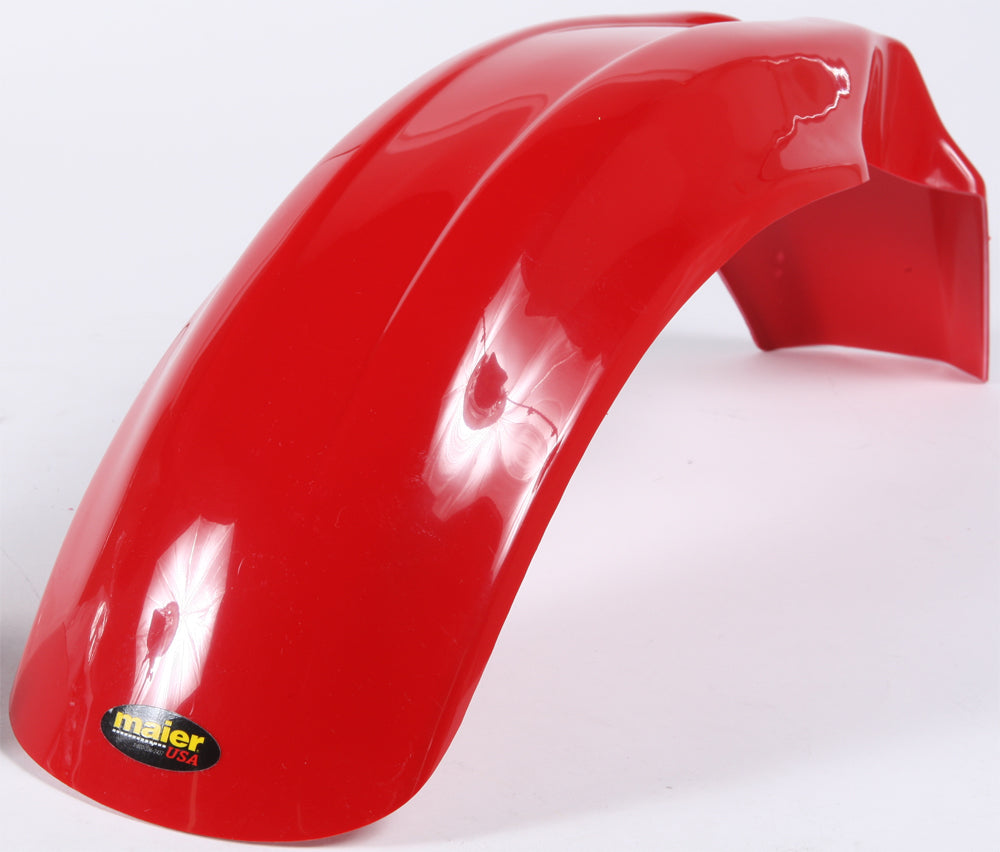 Maier Front Fender Red for Honda XR200R (1986-1996) - Offroad Plastic Body Part