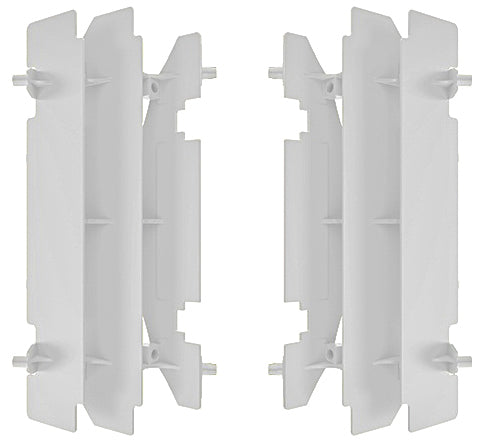 Polisport Radiator Louvers for KTM 2018 Models - Black, Part Number 8466800002