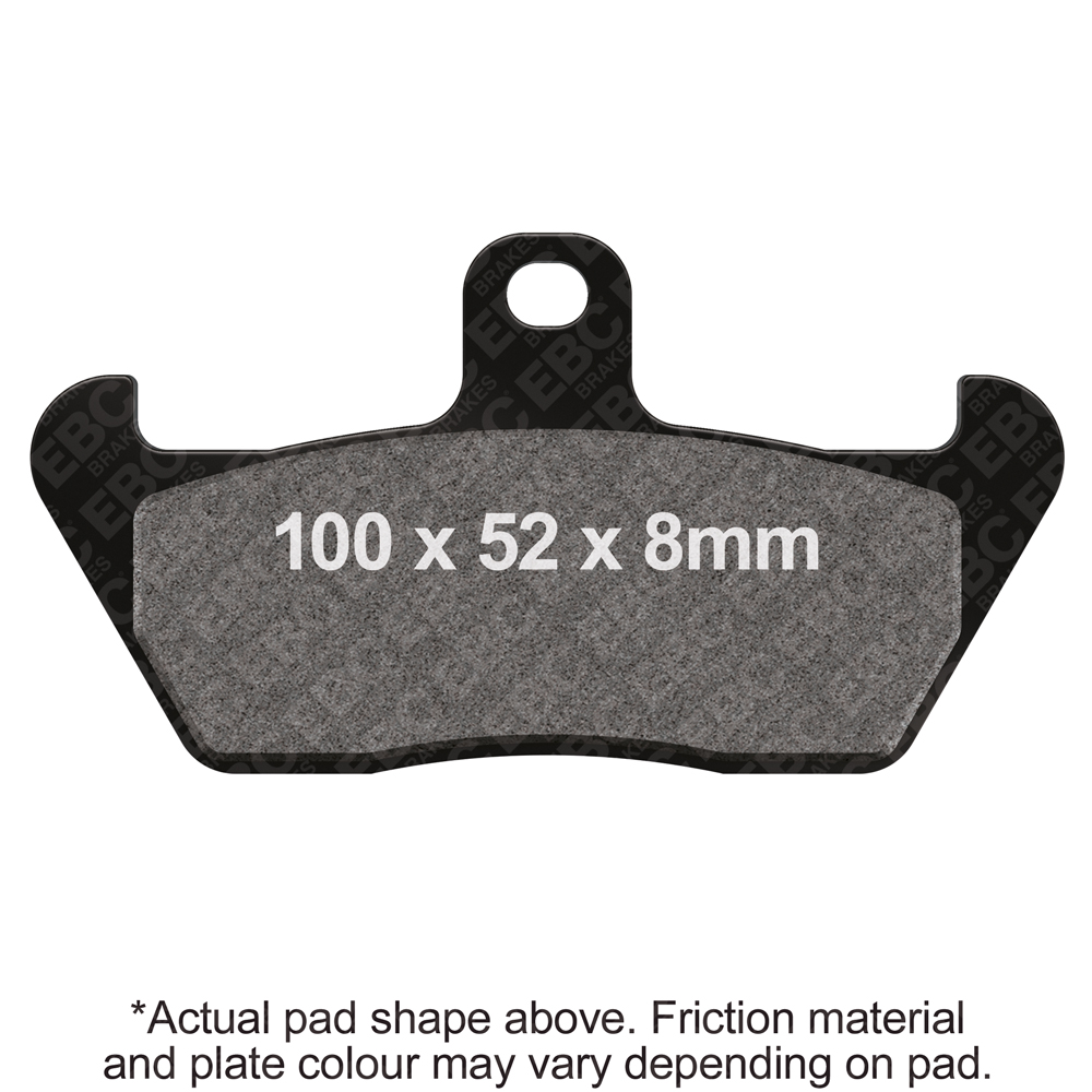 EBC FA163 Brake Pads for Street Vehicles - Reliable Performance