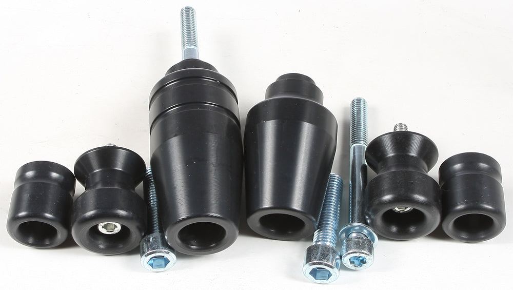 Shogun Complete Slider Kit for BMW S1000RR – Black Frame Sliders and Spools
