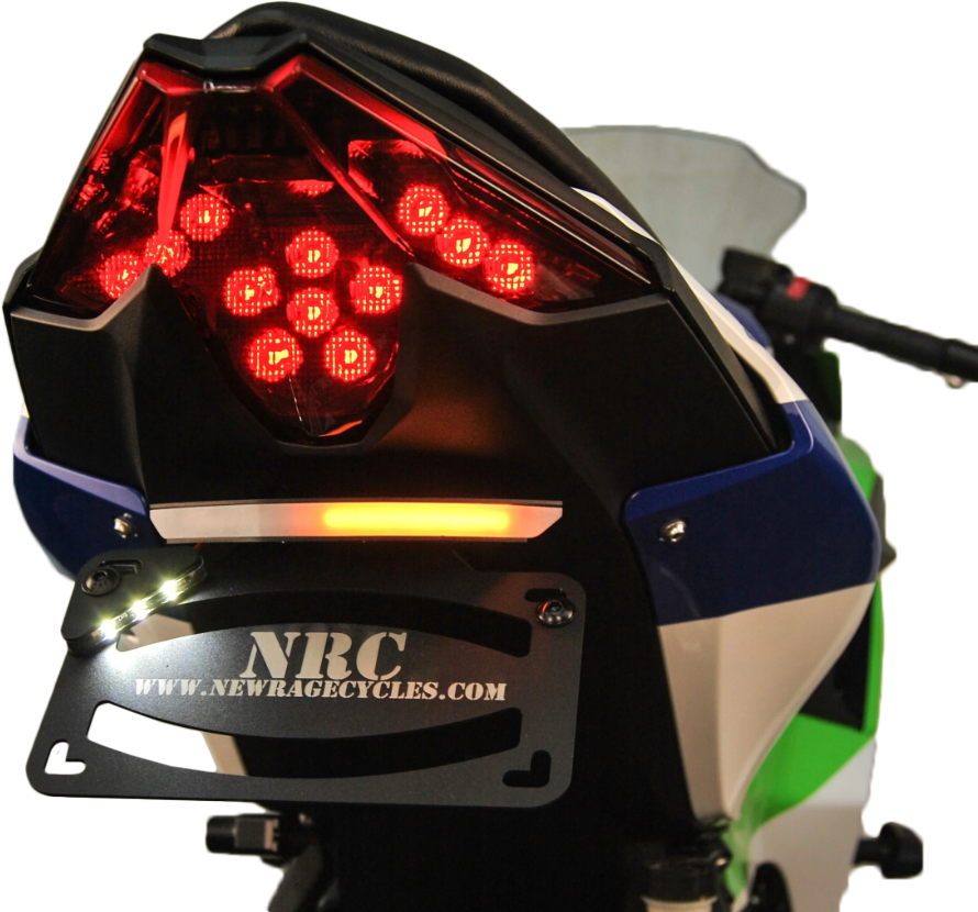 NEW RAGE CYCLES N500-FE-S-SE Fender Eliminator Kit for Kawasaki Ninja 500 KRT Edition SE ABS