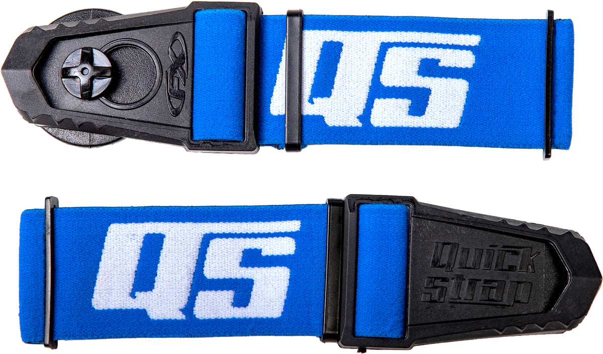 Quick Straps Blue by QUICK STRAP, Part Number QS-35 – Universal Eyewear Strap for Easy Goggles Installation