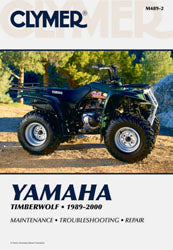 CLYMER Repair Manual for Yamaha YFB250 Timberwolf ATV/UTV – Part #CM4892