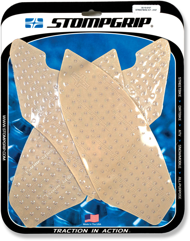 STOMPGRIP Tank Pad Kit Volcano Clear for BMW S1000 Series and HP4 Race