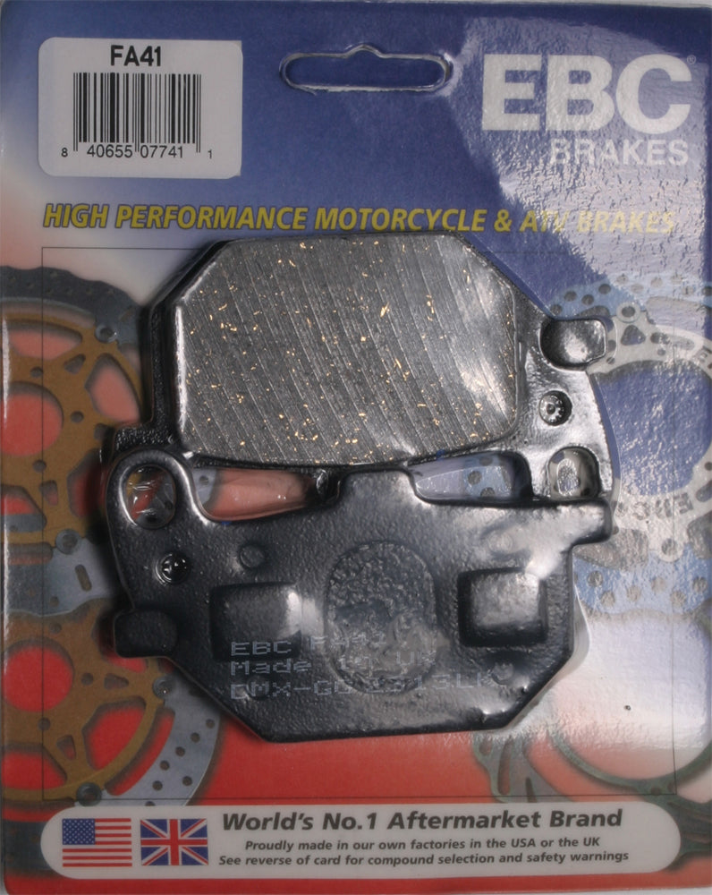 EBC FA41 Brake Pads for Yamaha XJ1100, XS400S, XS1100L, XS850L Models