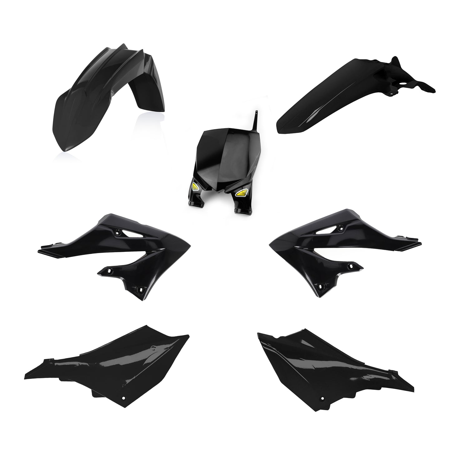 Cycra 1CYC-9433-12 5 Piece Offroad Body Kit in Black
