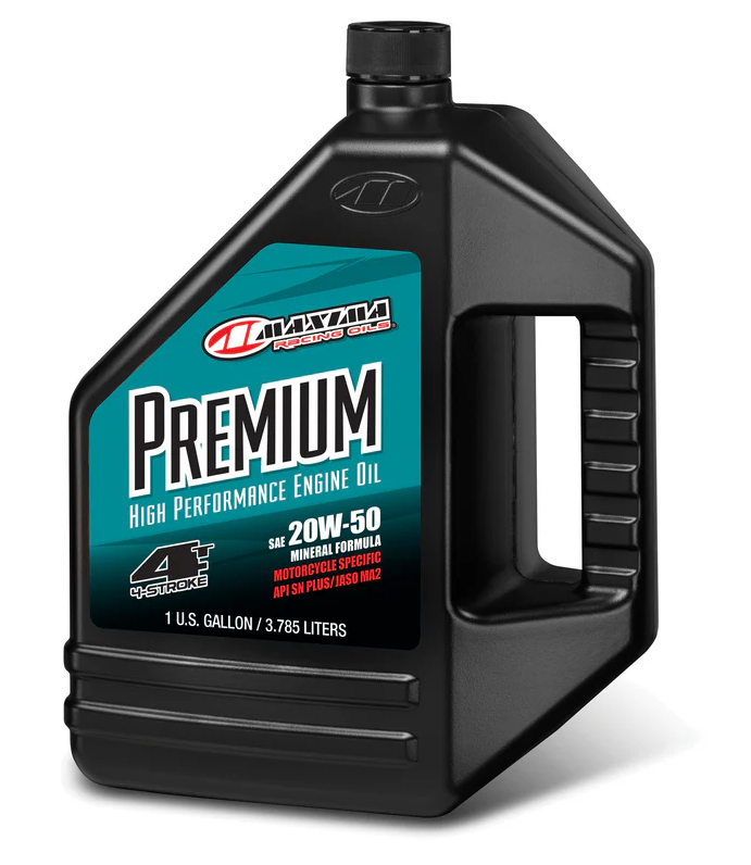 Maxima Premium 4T 20W50 Engine Oil – 1 Gallon
