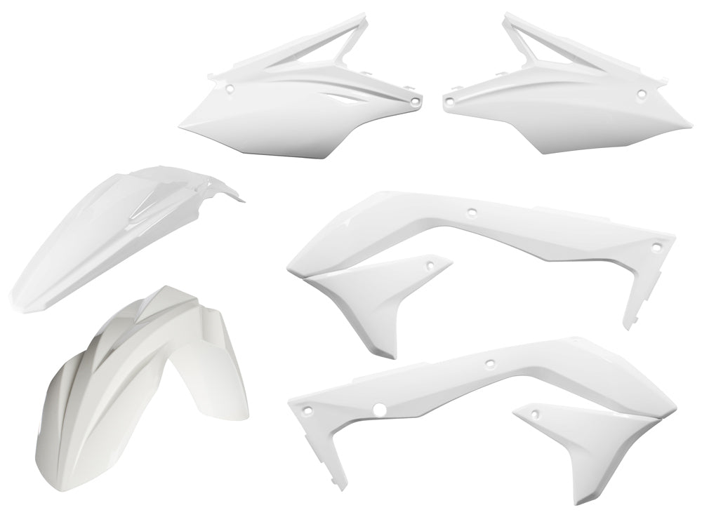 ACERBIS 2449610002 Offroad Plastic Body Kit for Kawasaki KX450F (2016-2017) in White