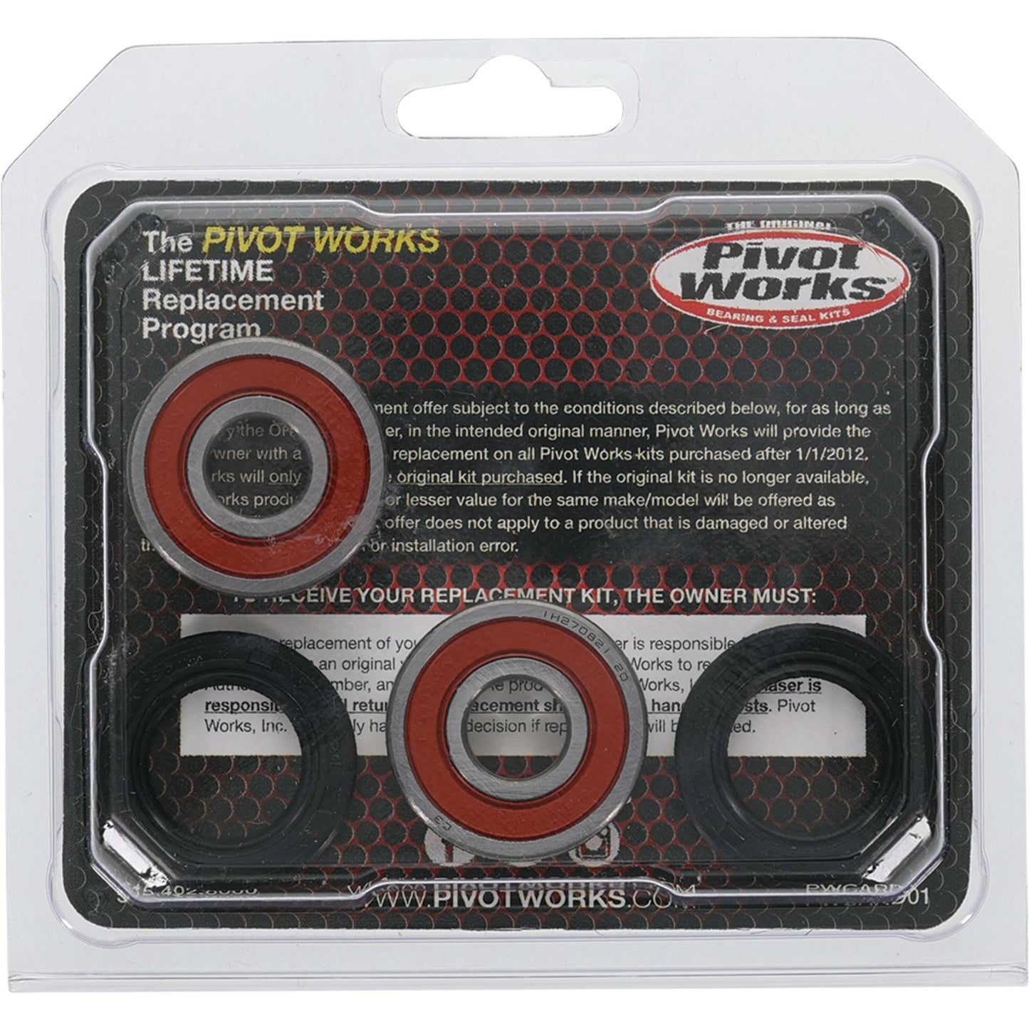 Pivot Works Wheel Bearing Kit Premium for Suzuki DR-Z70 and Yamaha YZ80