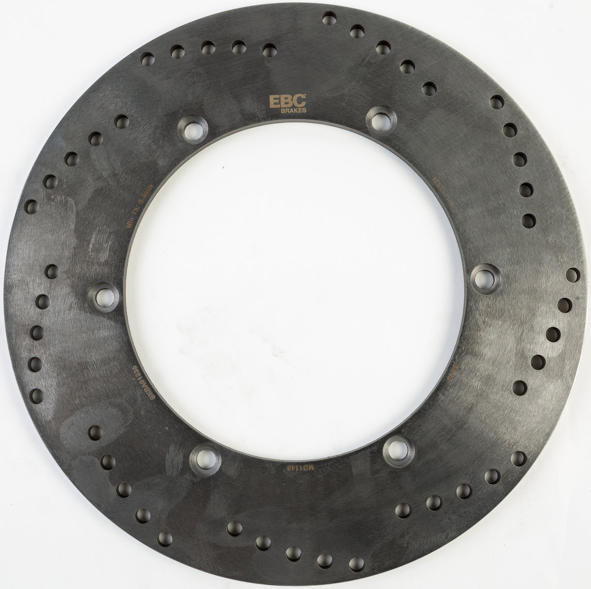 EBC MD1148 Brake Rotor for Honda VTX1800C and VTX1800F Series - Rear, Standard Round Design