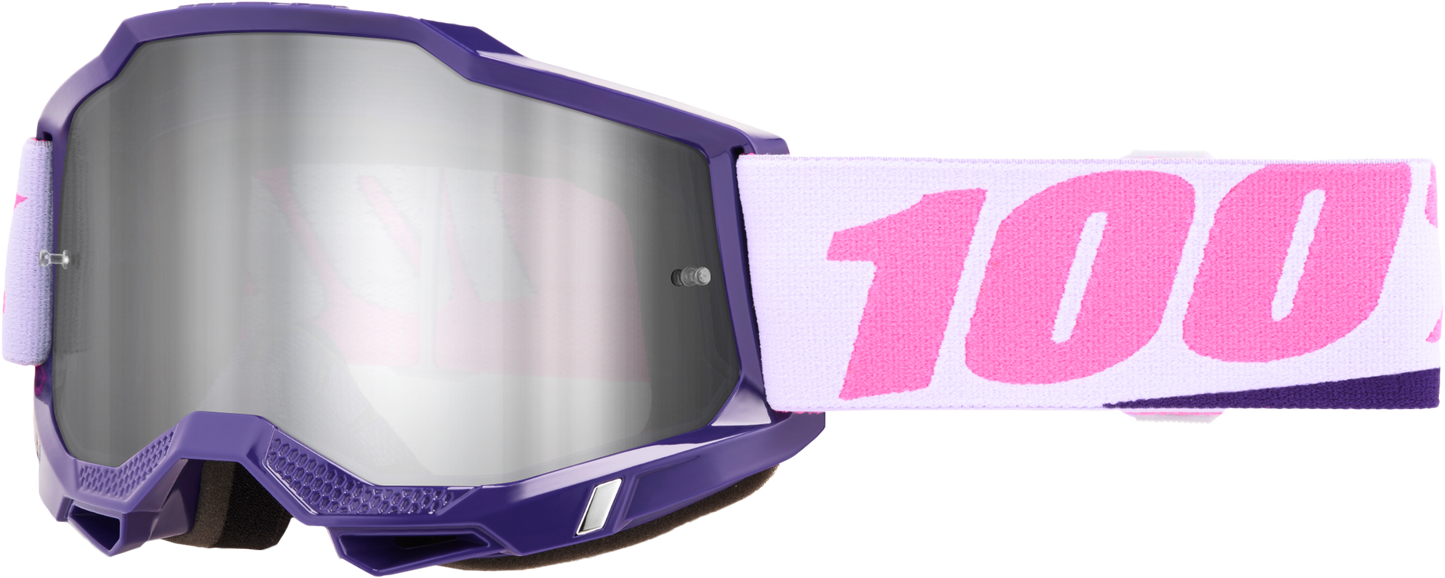 100 Percent Accuri 2 Goggle with Yumiko Silver Mirror Lens