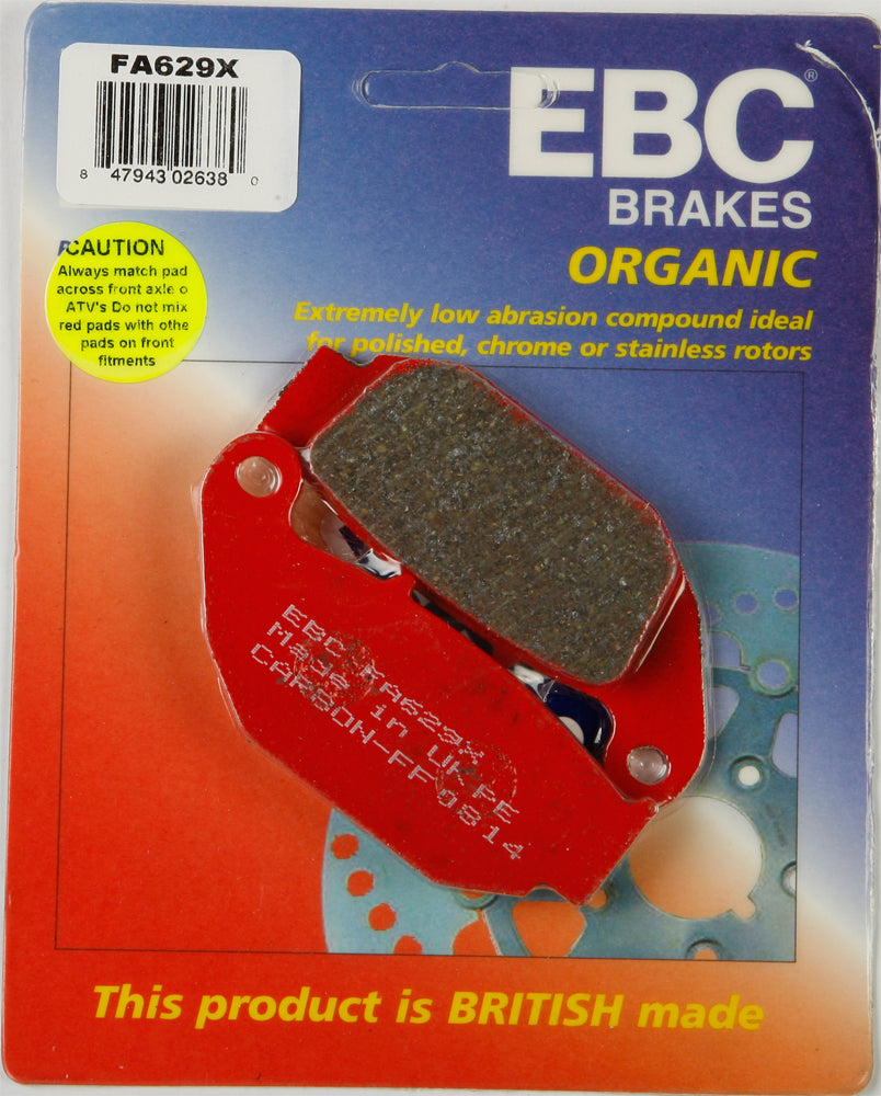 EBC Fa629X Carbon X Series Brake Pads for Honda CRF250L and MSX125 Grom
