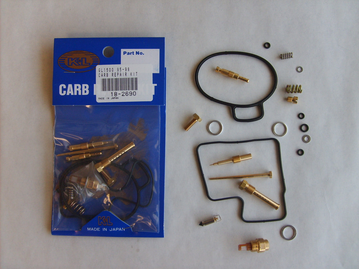 K&L Carburetor Repair Kit for Honda Gold Wing GL1500 (Parts 18-2690)