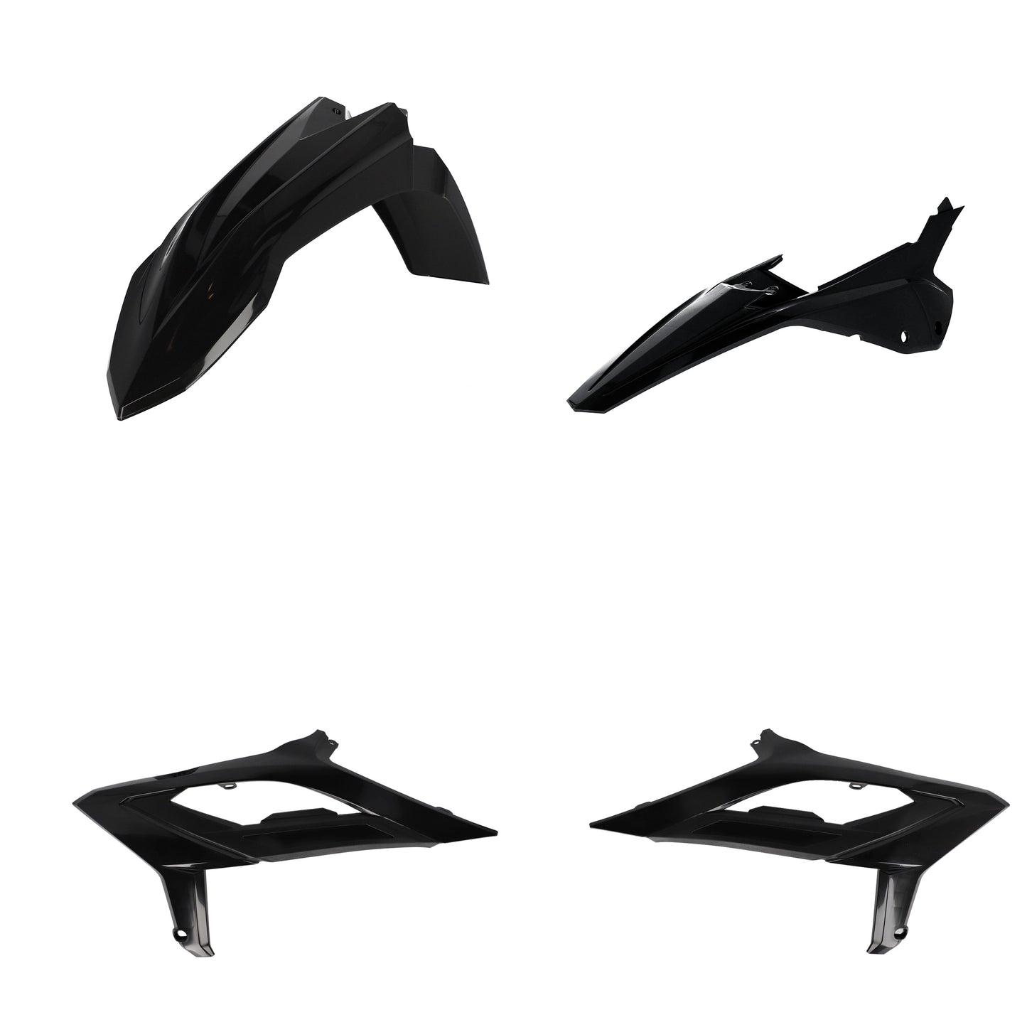 ACERBIS Plastic Kit for Beta 2023 Offroad Models – Black Replacement Body Parts