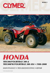 CLYMER Repair Manual for Honda TRX300 Fourtrax (1988-1997)