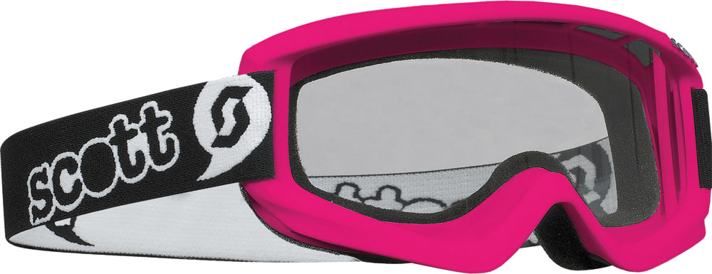SCOTT Youth Agent Goggle Pink - Offroad Eyewear with NoFog™ Anti-Fog Lens and UV Protection