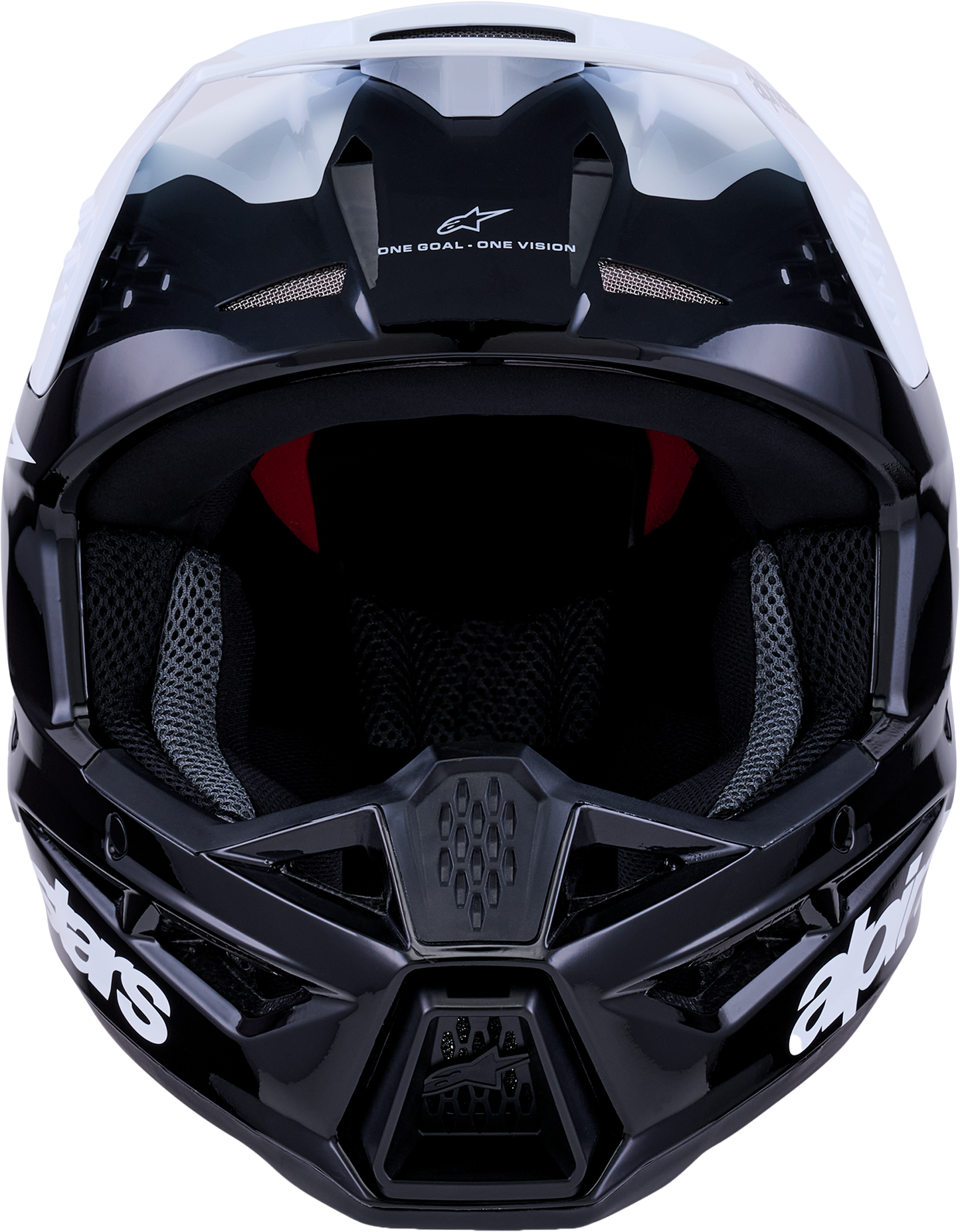 Alpinestars SM3 Radium Off-Road Helmet 2X-Large Gloss Black/White/Grey