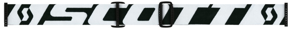 SCOTT Buzz MX Junior Goggle Black/White with Silver Chrome Lens, Part Number 262602-1007269