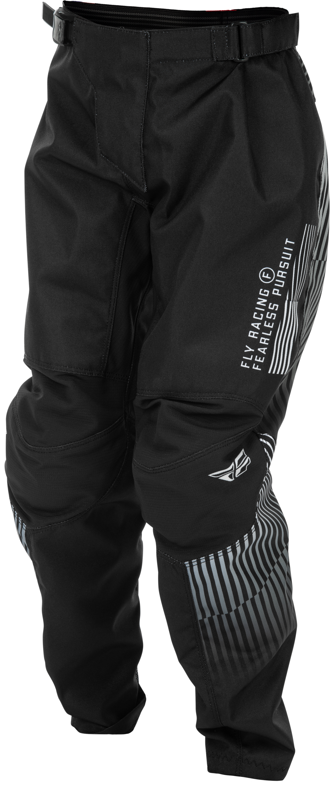 Fly Racing Youth F-16 Offroad Pants Black/White Size 22