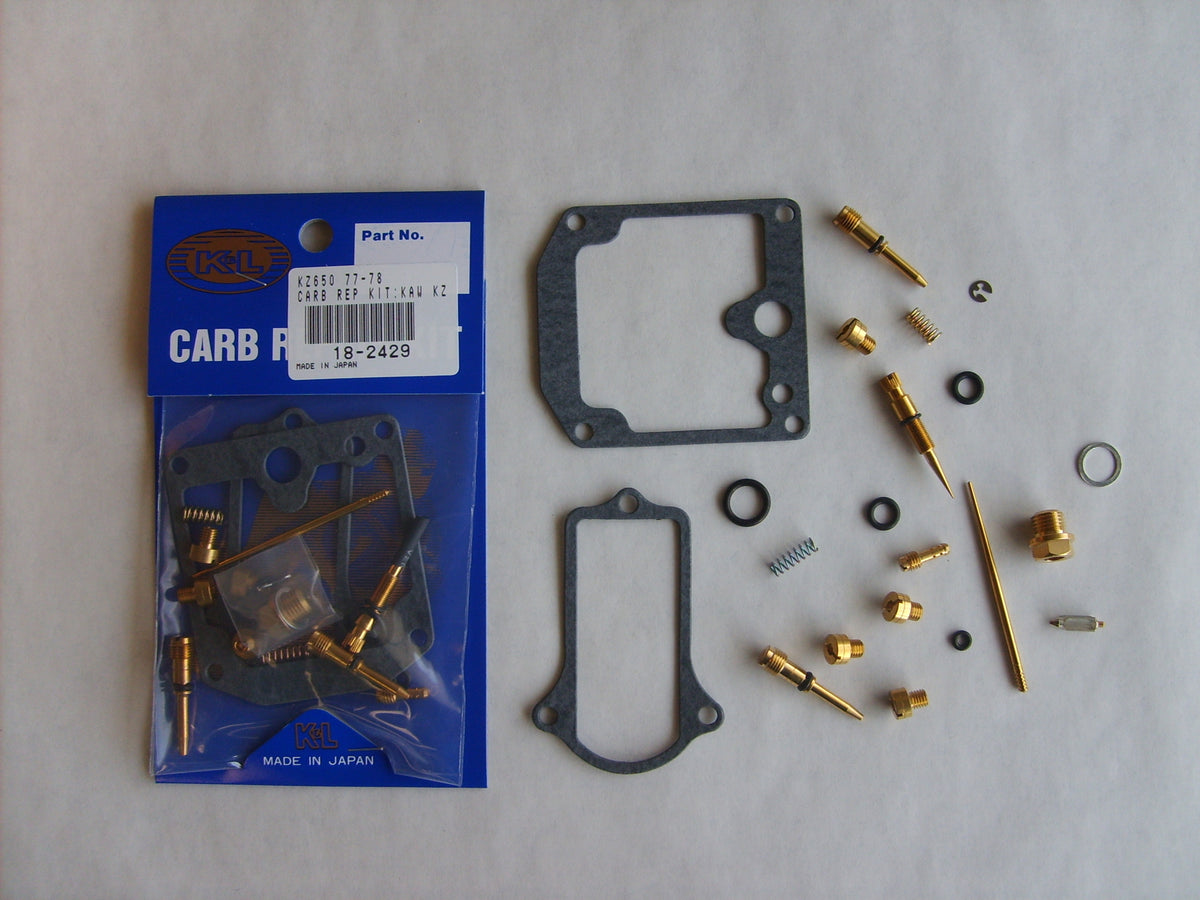 K&L Carburetor Repair Kit for Kawasaki KZ650 Models – Part 18-2429