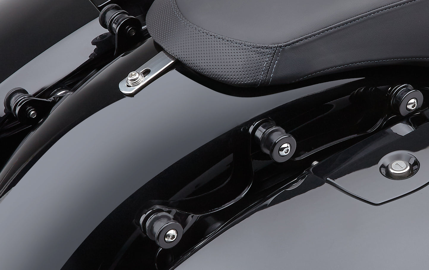 Cobra Backrest Docking Kit for Harley-Davidson Chieftain 2014-2025 - Black