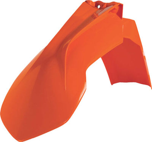 ACERBIS Front Fender for KTM Offroad Models - Orange Plastic Body Part