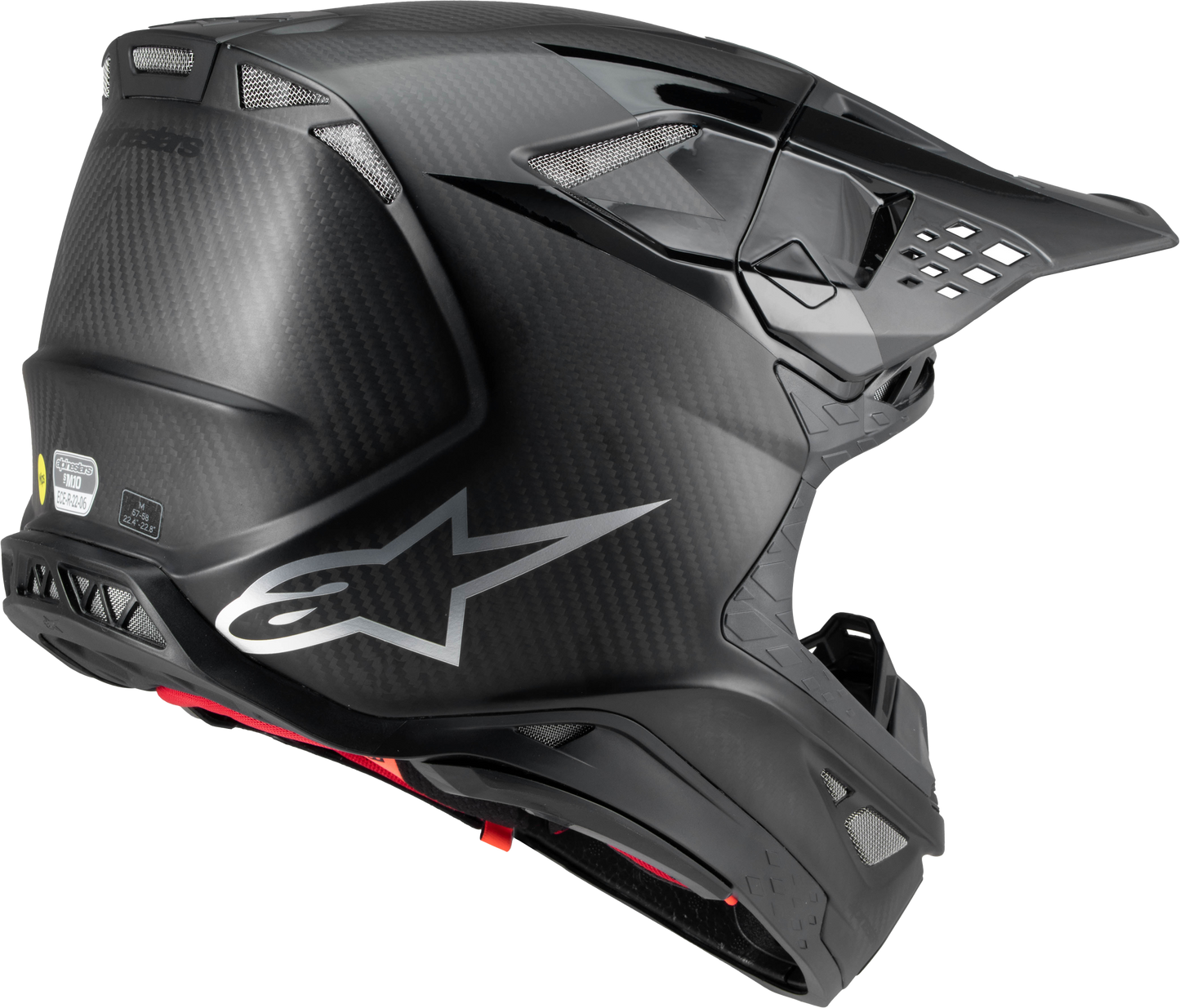 Alpinestars Supertech M10 Fame Helmet - Off-Road, Dark Grey, Small