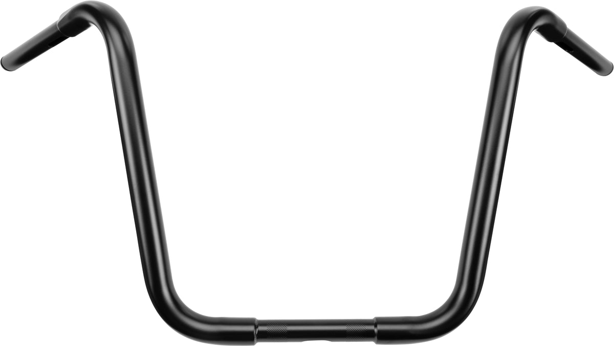 HardDrive 1.25" Ape Hanger Handlebars with 8.5" Pull Back in Black for Harley-Davidson