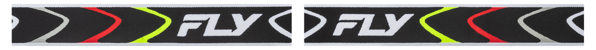 Fly Racing Zone Goggle Black/White with Black Mirror/Smoke Lens