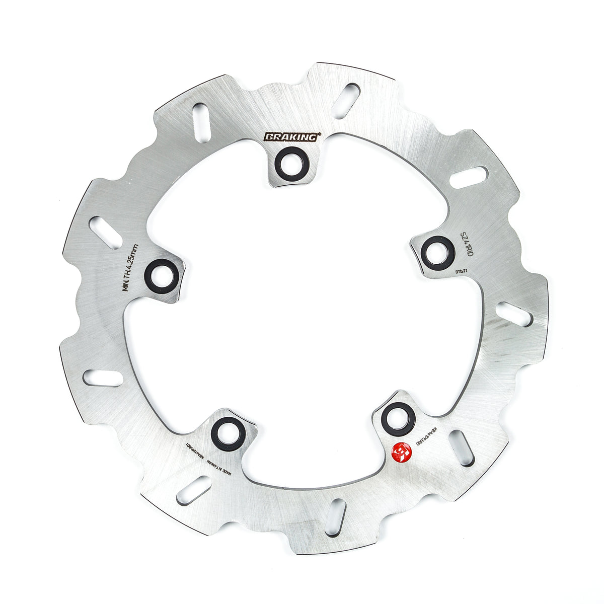 Braking SZ41RID Rear Wave/Contour Brake Rotor for Suzuki Motorcycles