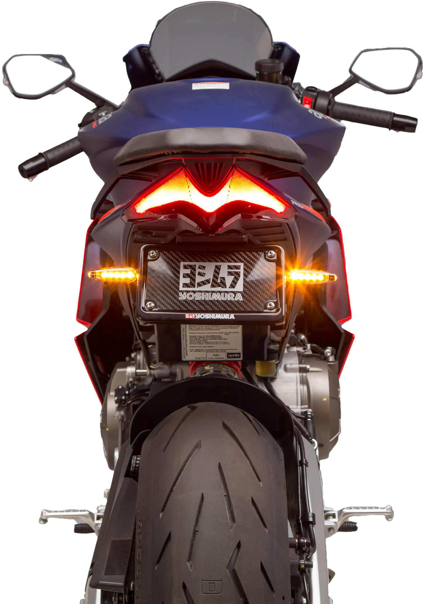 Yoshimura Fender Eliminator Kit for 2021 Aprilia RS 660 – Sleek Race Look with LED Lighting
