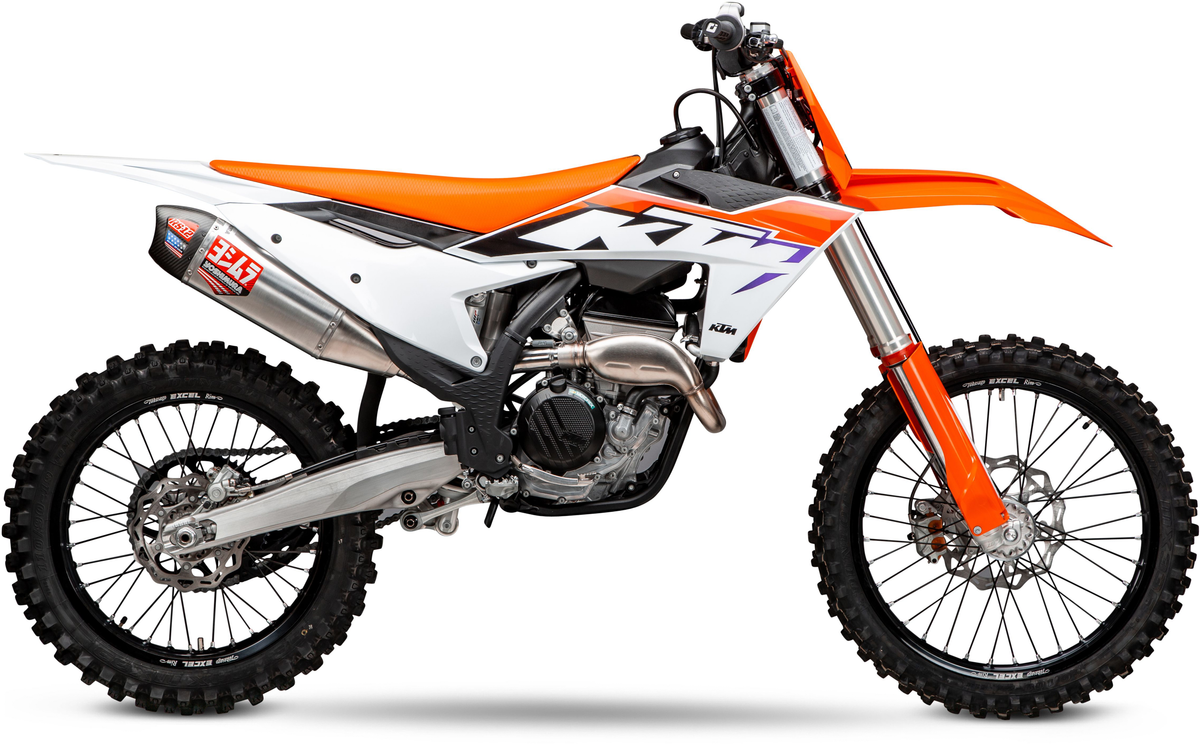 Yoshimura RS-12 Slip-On Muffler for Offroad Motorcycles - Fits Husqvarna and KTM 2023 Models