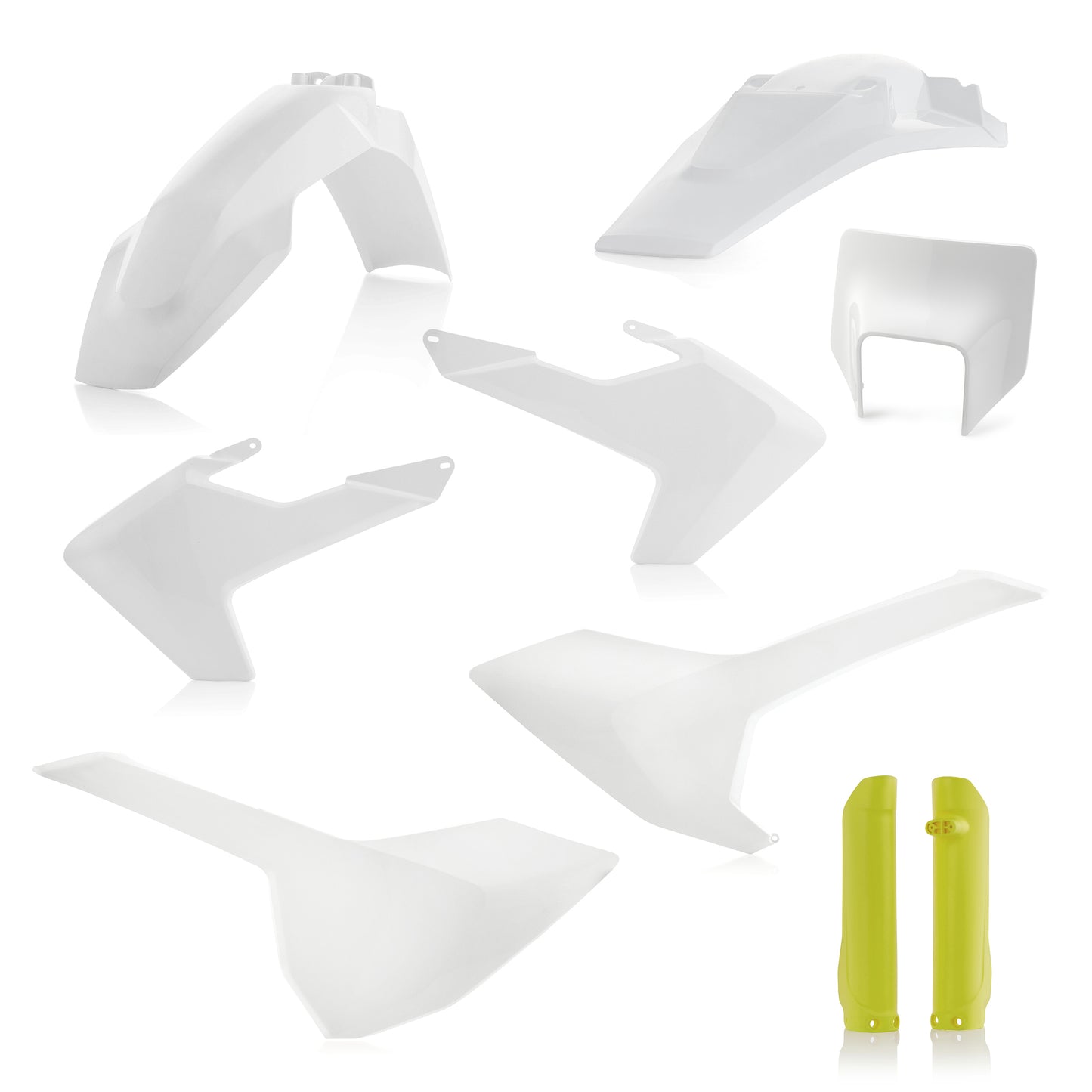 ACERBIS Full Plastic Kit Original for Husqvarna Offroad Motorcycles (2017-2018) - Complete Body Replacement Set