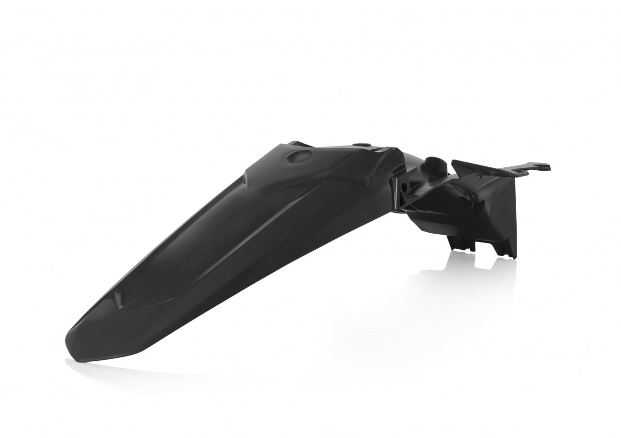 Acerbis Rear Fender for Yamaha YZ Series Offroad Motorcycles - Black