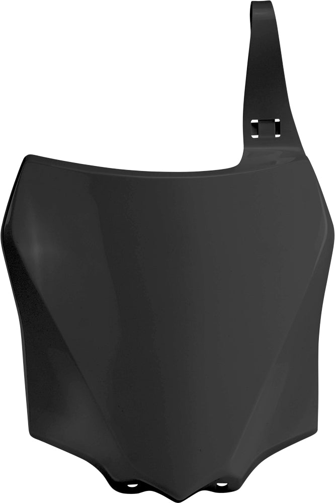 ACERBIS Front Number Plate for Kawasaki KX85 & KX100 – Black Offroad Replacement Body Part