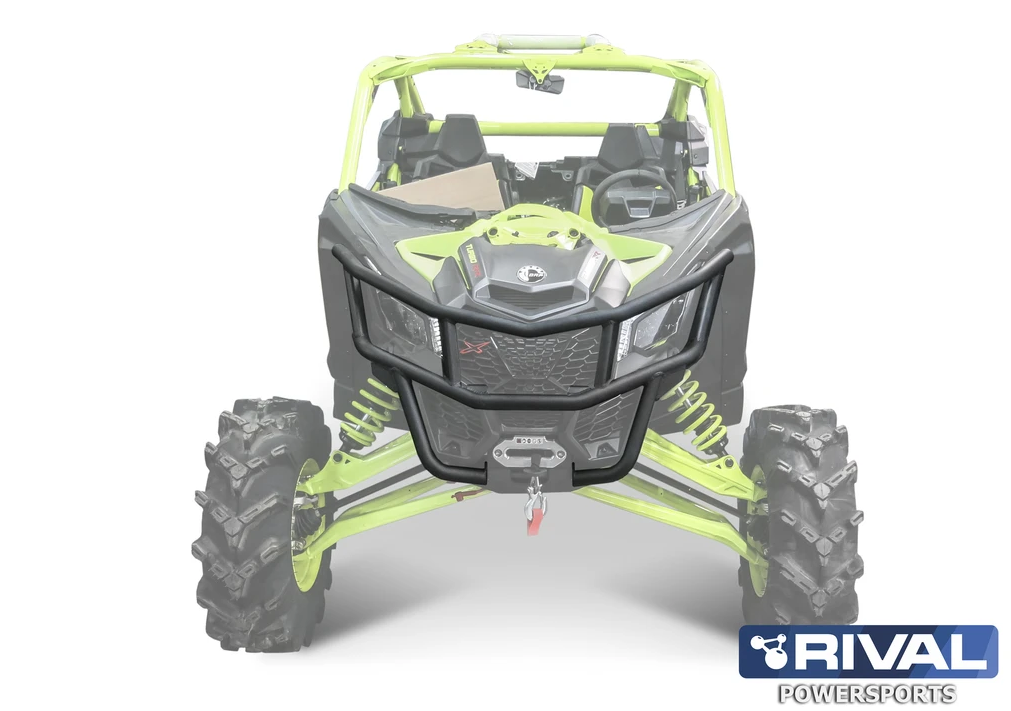 RIVAL PowerSports USA Front Bumper for Can-Am Maverick X3 – Heavy-Duty Off-Road Front-End Protection