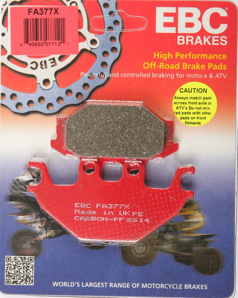 EBC FA377 Brake Pads for V-Twin and ATV Models