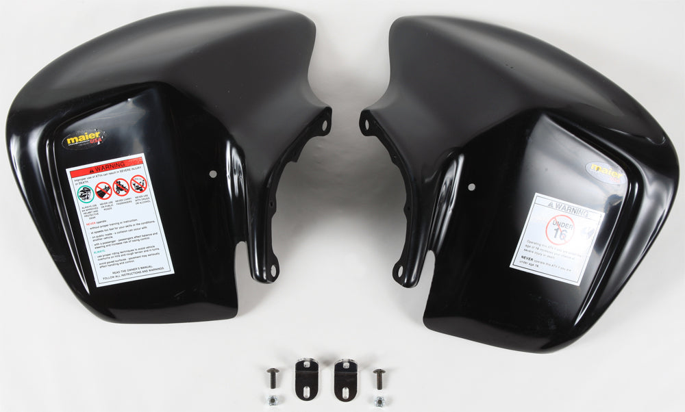 Maier Front Fender for Honda TRX450R and TRX450ER – Black Plastic ATV Body Fenders